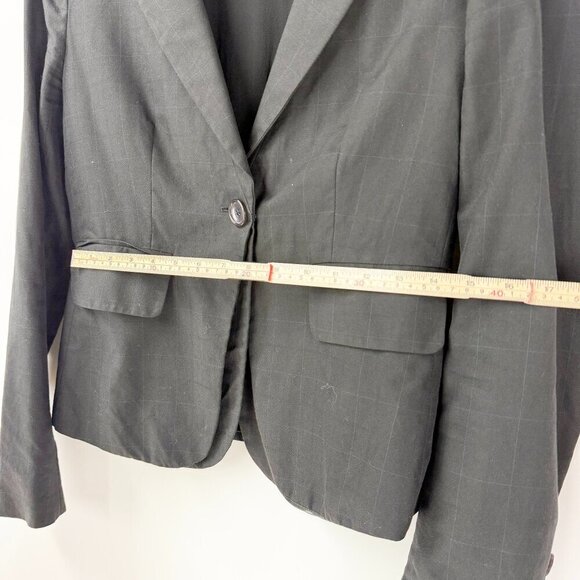 SPORTMAX COTTON BLACK BLAZER WITH BUTTONS - Picture 6 of 10